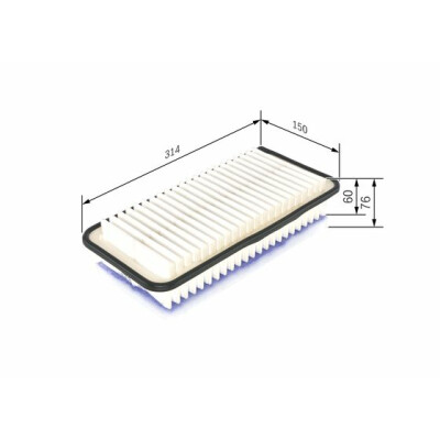 Filtro aria BOSCH F 026 400 143