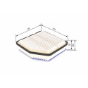 Filtro aria BOSCH F 026 400 176