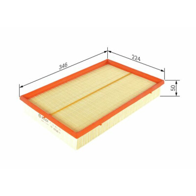 Filtro aria BOSCH F 026 400 180
