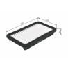 Filtro aria BOSCH F 026 400 191