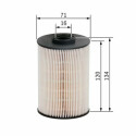 Filtro carburante BOSCH F 026 402 101