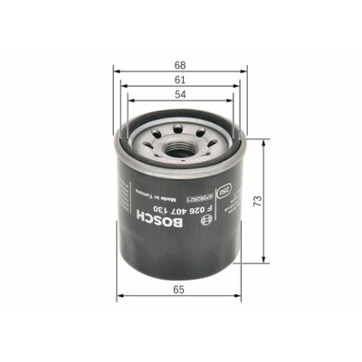 Filtro olio BOSCH F 026 407 130