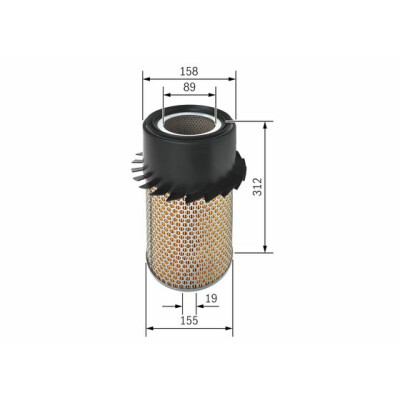 Filtro aria BOSCH 1 457 429 033