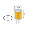 Filtro olio BOSCH 1 457 429 103