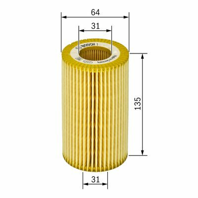 Filtro olio BOSCH 1 457 429 126