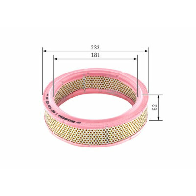 Filtro aria BOSCH 1 457 432 108