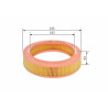 Filtro aria BOSCH 1 457 432 134