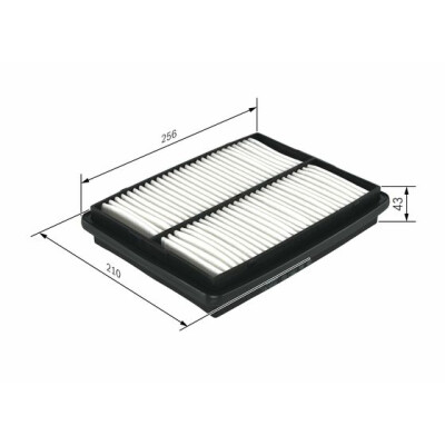 Filtro aria BOSCH 1 457 433 037