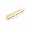 Filtro aria BOSCH 1 457 433 043