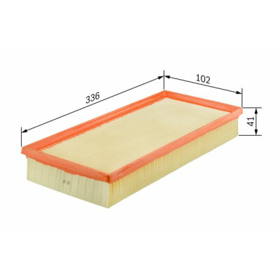 Filtro aria BOSCH 1 457 433 158