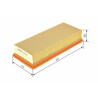 Filtro aria BOSCH 1 457 433 282