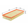 Filtro aria BOSCH 1 457 433 316