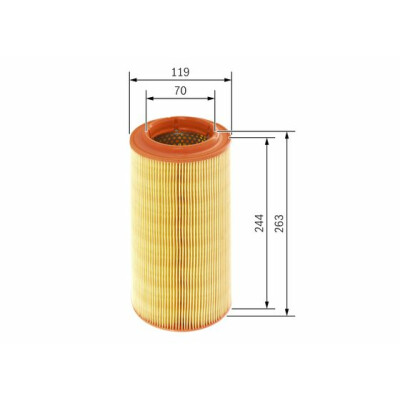 Filtro aria BOSCH 1 457 433 538