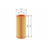 Filtro aria BOSCH 1 457 433 553