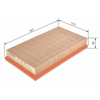 Filtro aria BOSCH 1 457 433 797