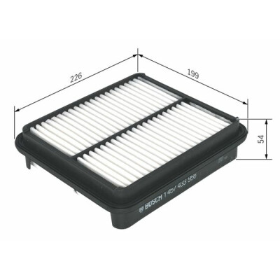 Filtro aria BOSCH 1 457 433 956