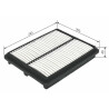 Filtro aria BOSCH 1 457 433 962