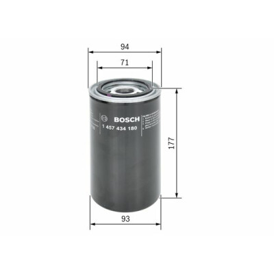Filtro carburante BOSCH 1 457 434 180
