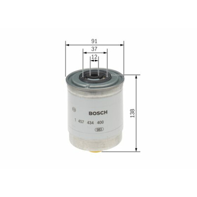Filtro carburante BOSCH 1 457 434 400