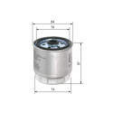 Filtro carburante BOSCH 1 457 434 443