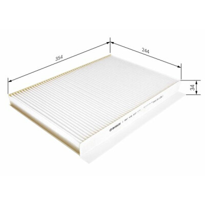 Filtro aria abitacolo BOSCH 1 987 432 037