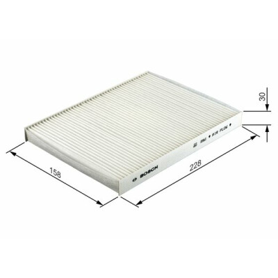 Filtro aria abitacolo BOSCH 1 987 432 039
