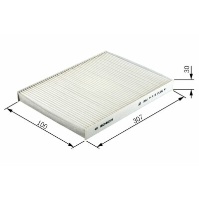 Filtro aria abitacolo BOSCH 1 987 432 122