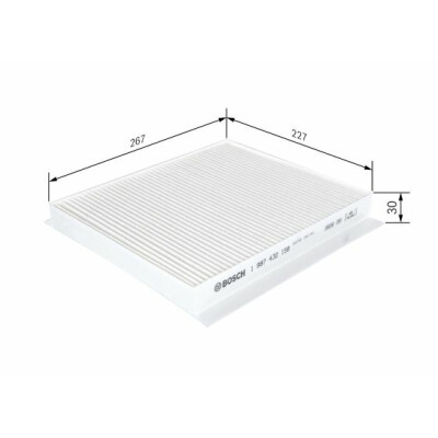 Filtro aria abitacolo BOSCH 1 987 432 158
