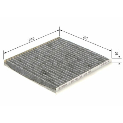 Filtro aria abitacolo BOSCH 1 987 432 320