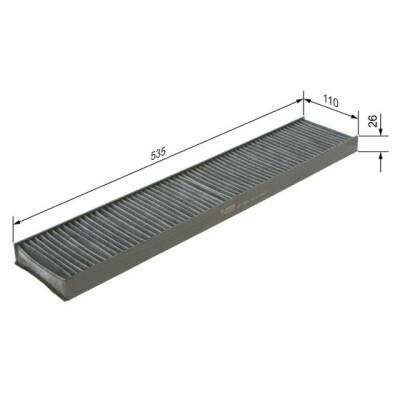 Filtro aria abitacolo BOSCH 1 987 432 328