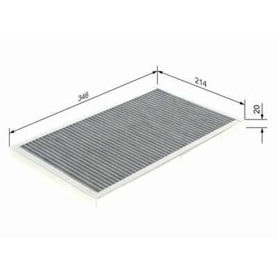 Filtro aria abitacolo BOSCH 1 987 432 333