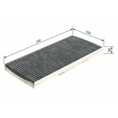Filtro aria abitacolo BOSCH 1 987 432 345
