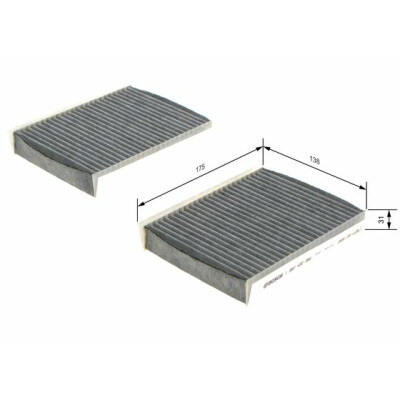 Filtro aria abitacolo BOSCH 1 987 432 386