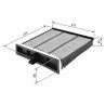Filtro aria abitacolo BOSCH 1 987 432 394