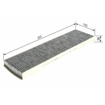 Filtro aria abitacolo BOSCH 1 987 432 399