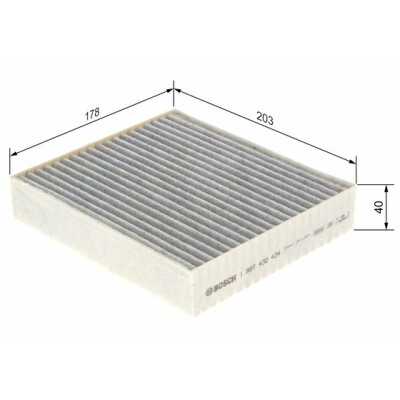 Filtro aria abitacolo BOSCH 1 987 432 434