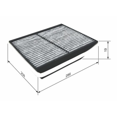 Filtro aria abitacolo BOSCH 1 987 432 525