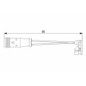 Contatto di segnalazione usura freni BOSCH 1 987 473 006