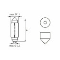 Pack Lampade, luce targa (10 unità)