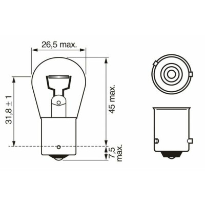 BOSCH 1987302213 Luce lampeggiante