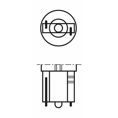 Luce targa BOSCH 1987302240