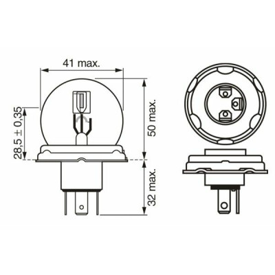 Confezione di lampade ad incandescenza BOSCH 1 987 302 421