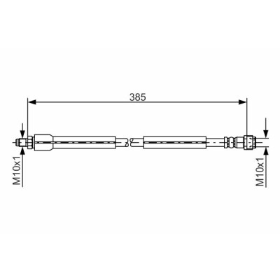 Tubo freno BOSCH 1 987 476 949