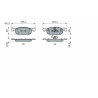 Set di 4 pastiglie freno BOSCH 0 986 424 021