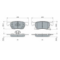 Set di 4 pastiglie freno BOSCH 0 986 424 989