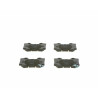 Set di 4 pastiglie freno BOSCH 0 986 494 863