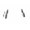 Set di 4 pastiglie freno BOSCH 0 986 494 930