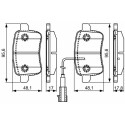 Set di 4 pastiglie freno BOSCH 0 986 495 305