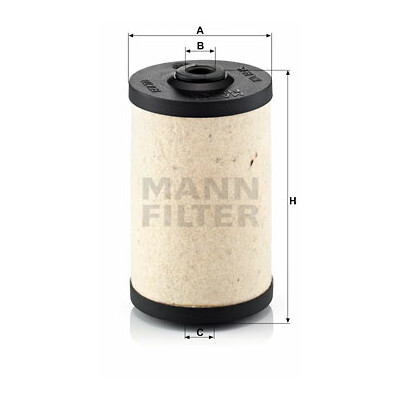 Filtro carburante MANN-FILTER BFU 700 x evotop