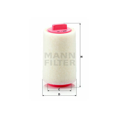 Filtro aria MANN-FILTER C 1287